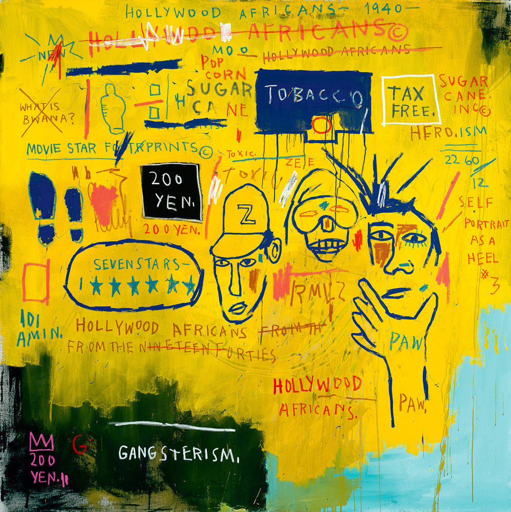 Jean-Michel Basquiat, a genious Neo-Expressionist painter in the 1980s