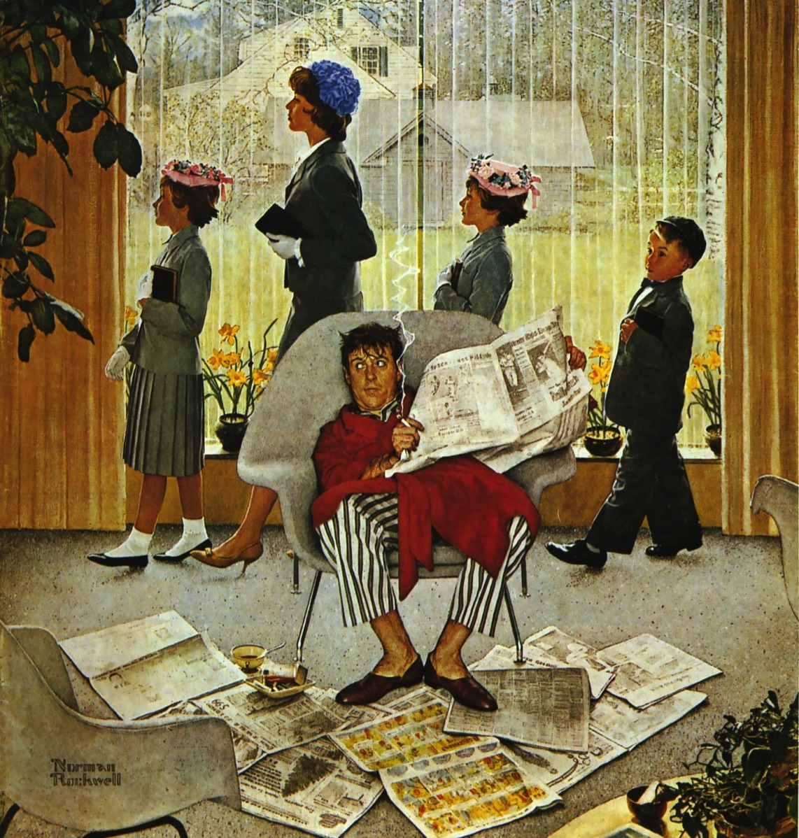 The Reflection of The American Culture by Norman Rockwell
